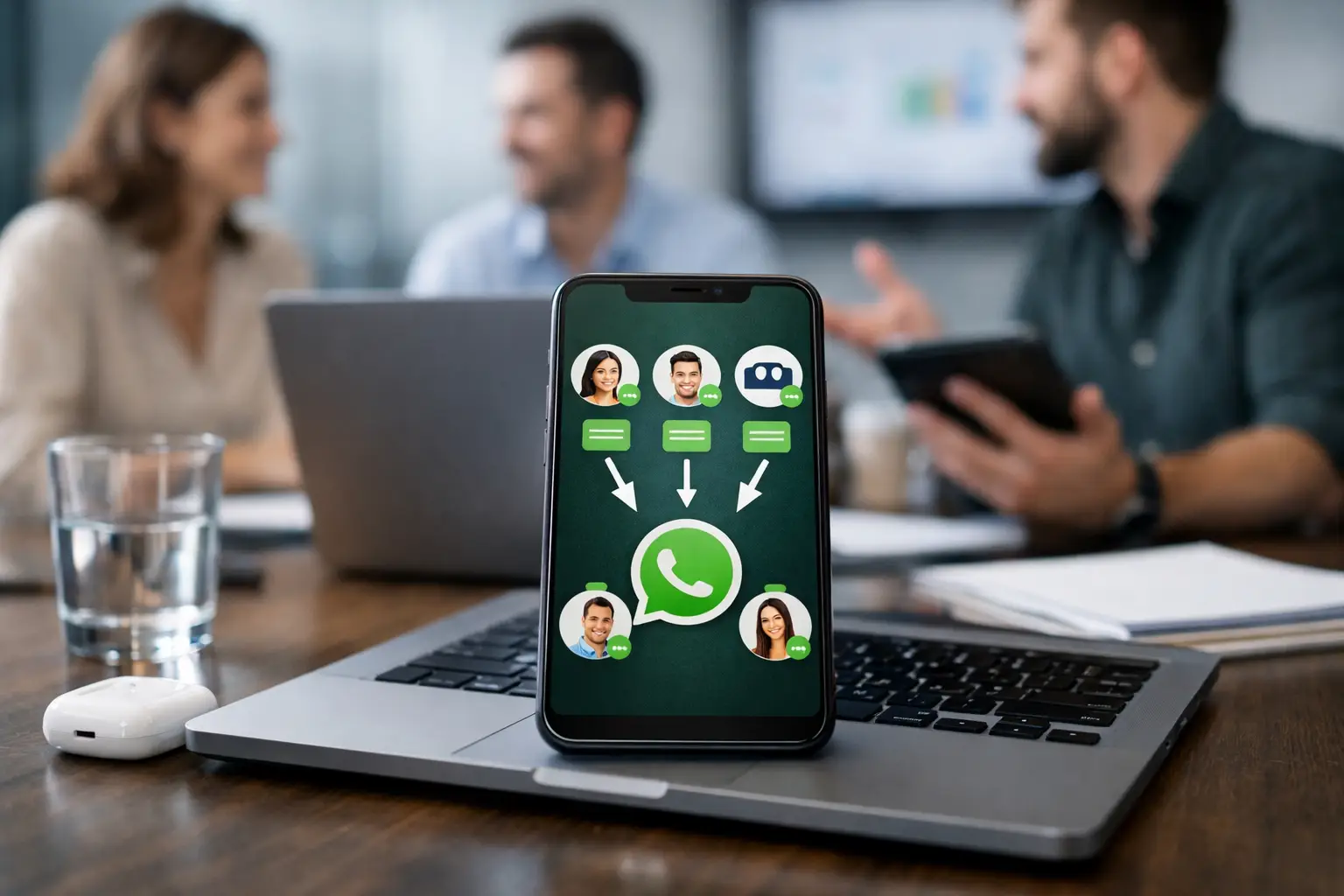 Distribuição de conversas no WhatsApp na prática Distribuição de conversas no WhatsApp na prática