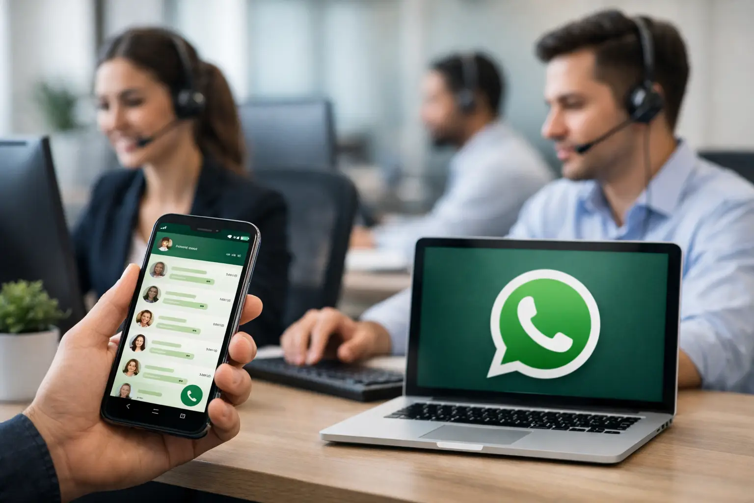 Guia de multiatendimento no WhatsApp