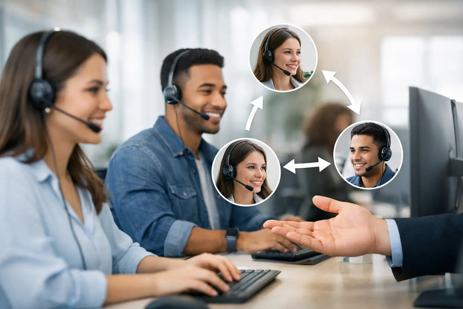 Como distribuir conversas entre atendentes
