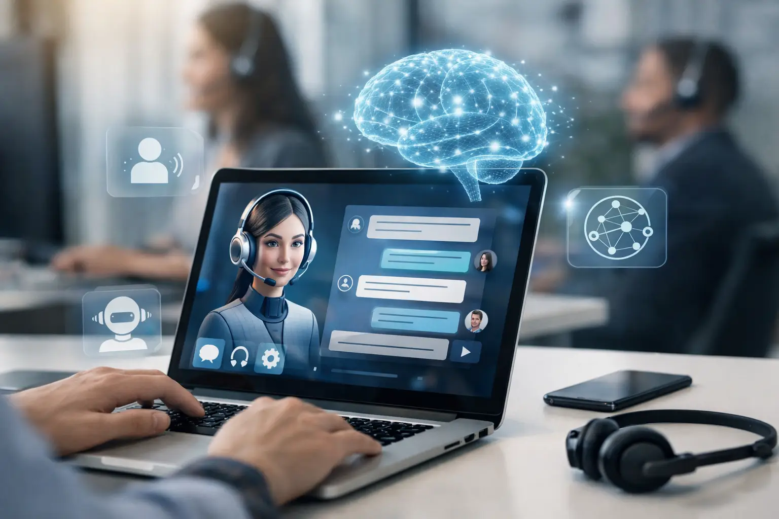 Review de plataforma de atendimento com IA